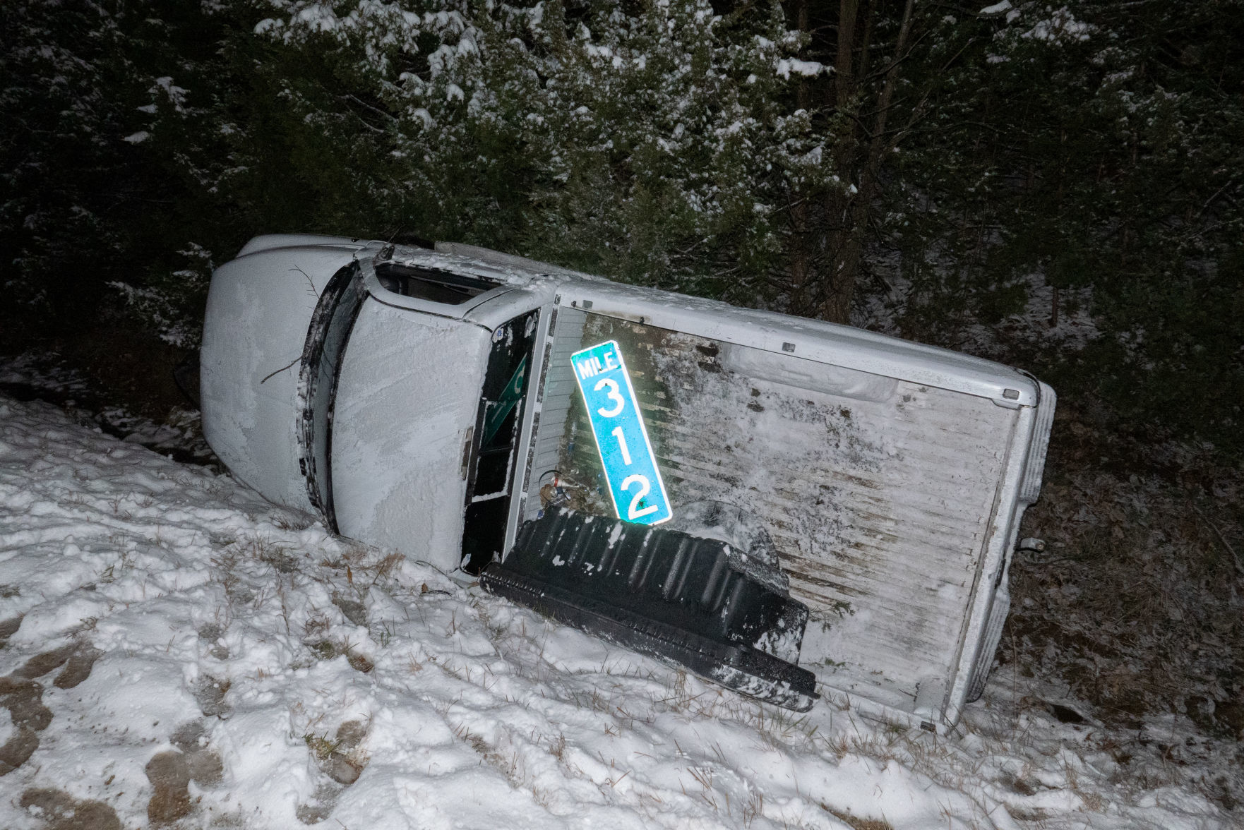 SNOWY ACCIDENT